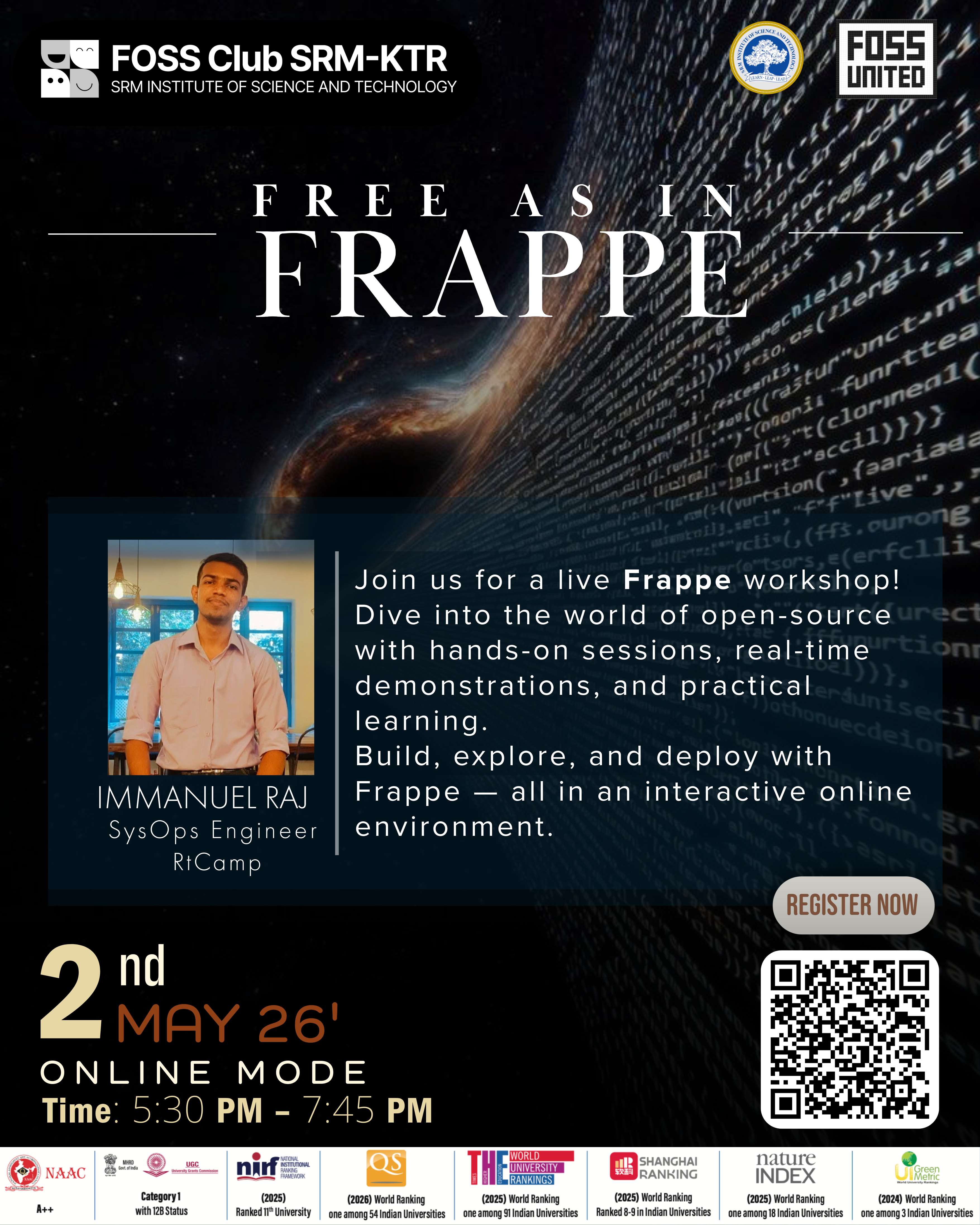 Free as in Frappe